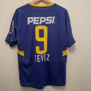 RETRO Boca Juniors 2004 TEVEZ #9 Jersey